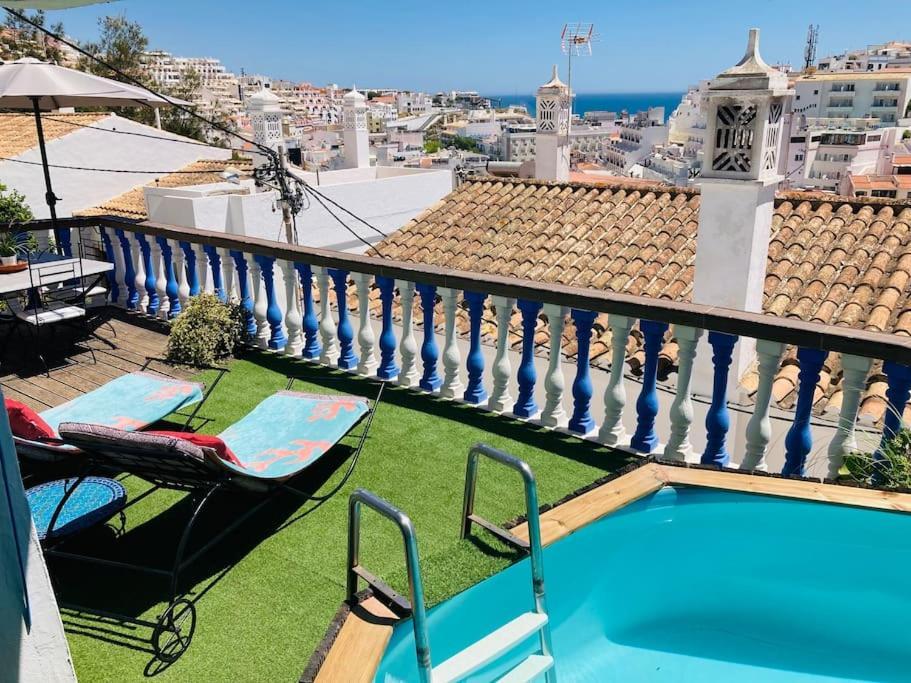 Villa 2Bdr With Sea View, Private Pool Albufeira Luaran gambar